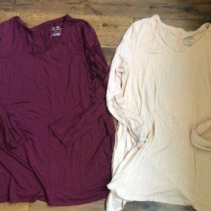 2 Chico's Shirts Size 1